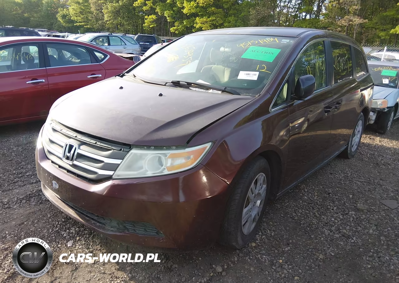 2012 Honda Odyssey Lx VIN:5FNRL5H28CB064407 - 2