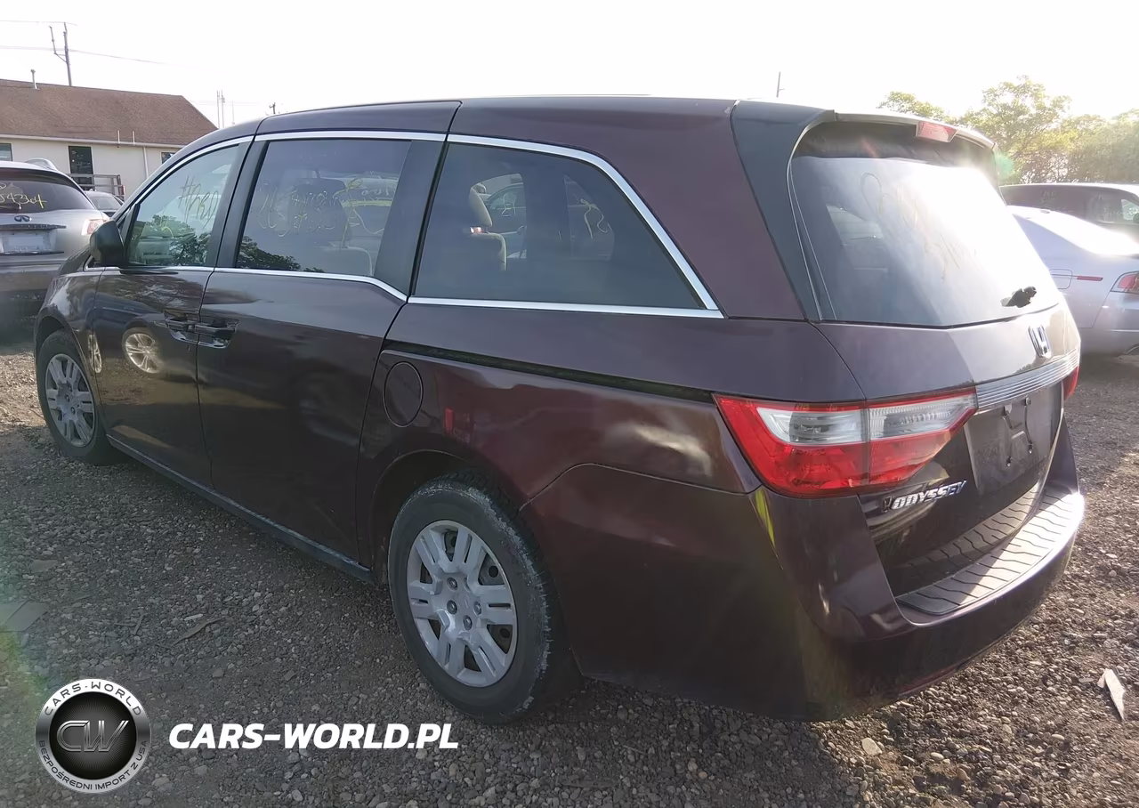 2012 Honda Odyssey Lx VIN:5FNRL5H28CB064407 - 3