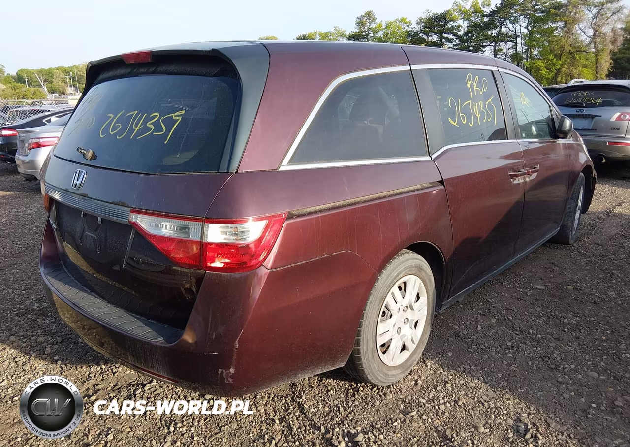 2012 Honda Odyssey Lx VIN:5FNRL5H28CB064407 - 4