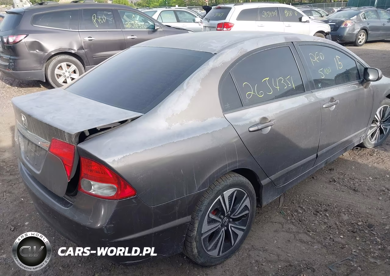 2010 Honda Civic Lx VIN:2HGFA1F57AH507332 - 4