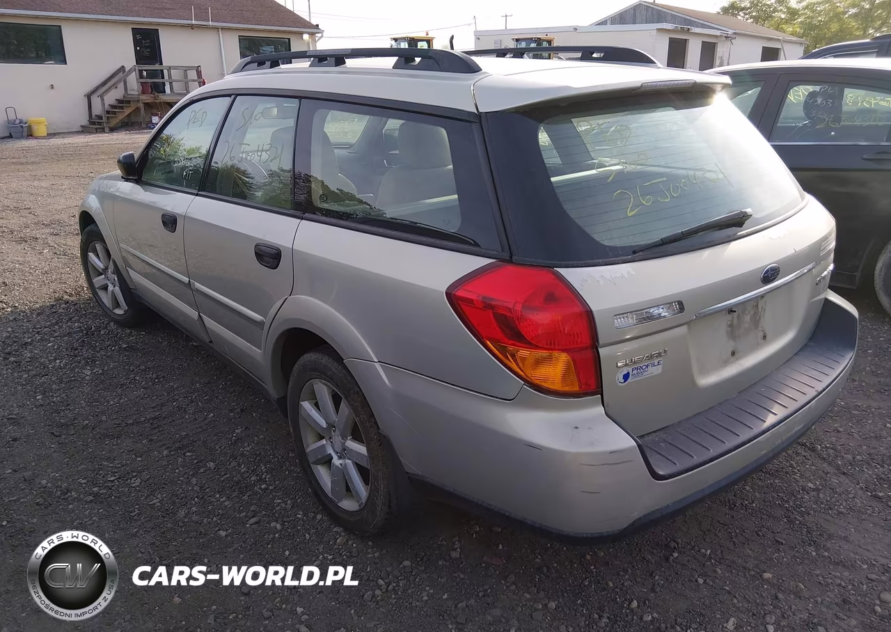 2006 Subaru Outback 2.5I VIN:4S4BP61C367340352 - 3