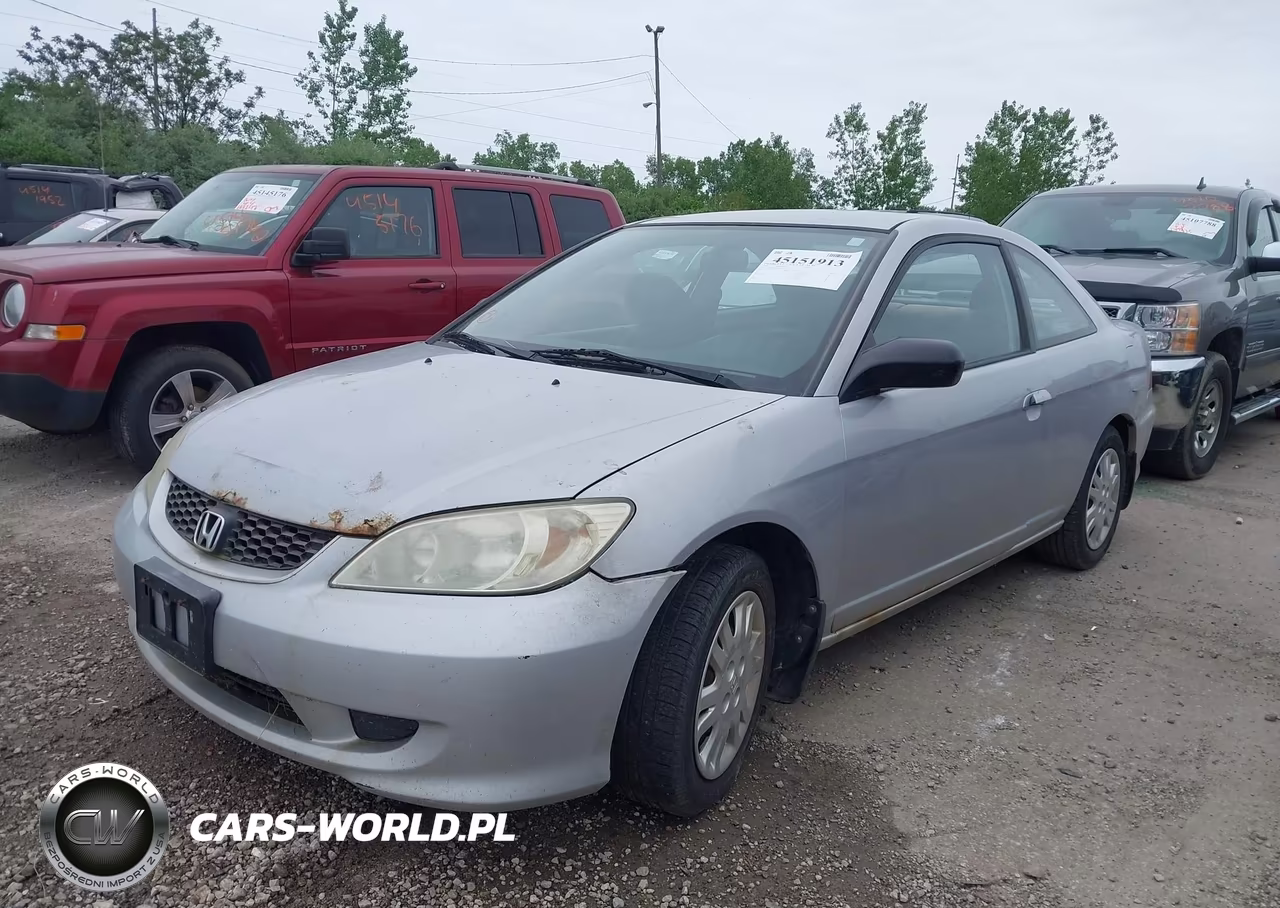 2005 Honda Civic Lx VIN:1HGEM22555L001523 - 2