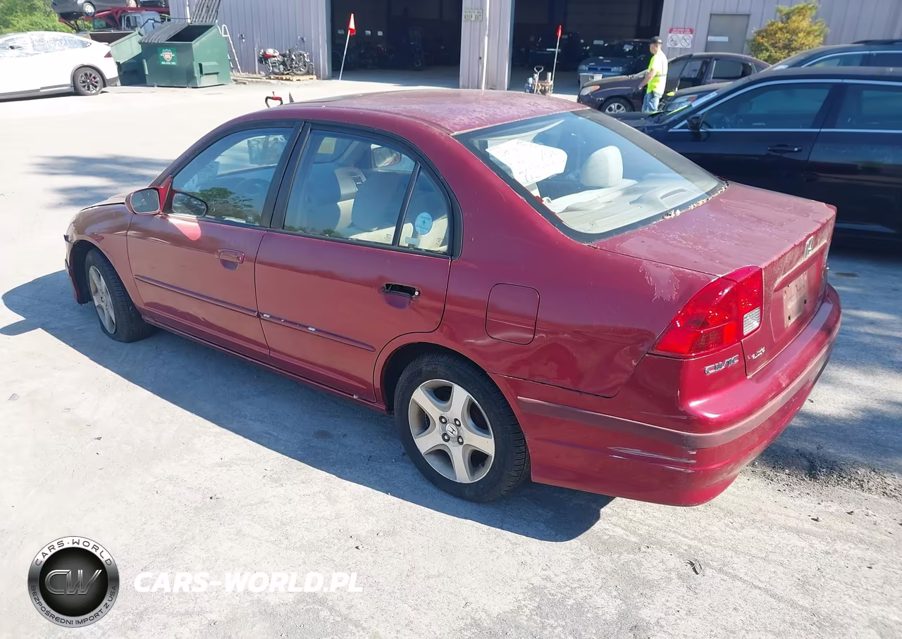 2005 Honda Civic Ex VIN:2HGES26755H520960 - 3