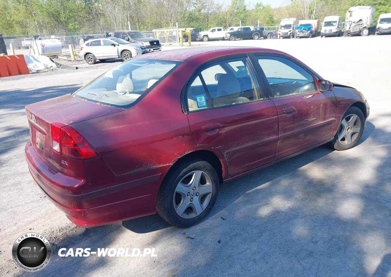 2005 Honda Civic Ex VIN:2HGES26755H520960 - 4