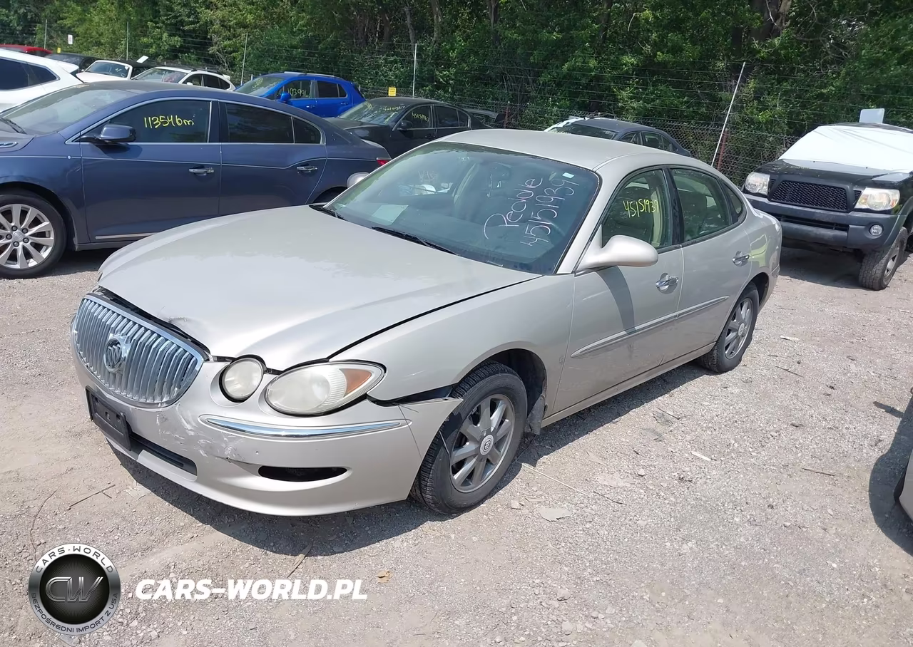 2008 Buick Lacrosse Cxl VIN:2G4WD582881200170 - 2