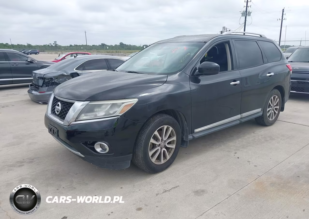2014 Nissan Pathfinder Sl VIN:5N1AR2MN5EC601403 - 2