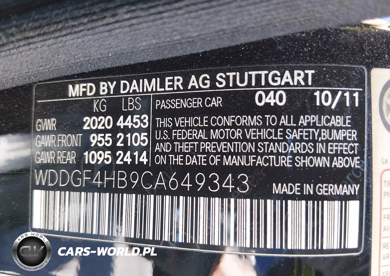 2012 Mercedes-Benz C 250 Luxury-Sport VIN:WDDGF4HB9CA649343 - 9