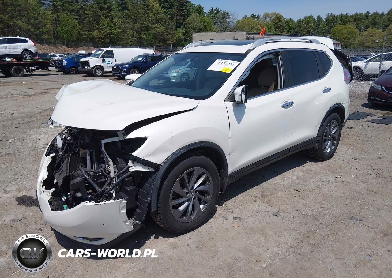 2016 Nissan Rogue Sl VIN:5N1AT2MV8GC759075 - 2