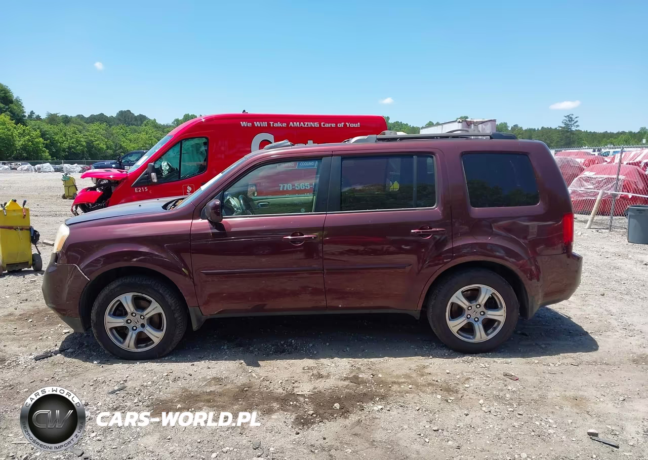 2013 Honda Pilot Ex-L VIN:5FNYF3H56DB005357 - 14