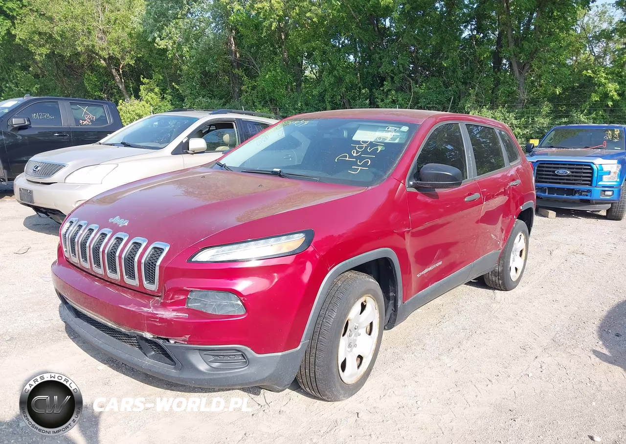 2014 Jeep Cherokee Sport VIN:1C4PJLAB9EW154787 - 6