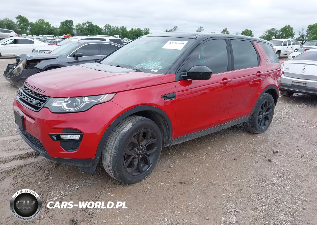 2016 Land Rover Discovery Sport Hse VIN:SALCR2BG9GH626983 - 2