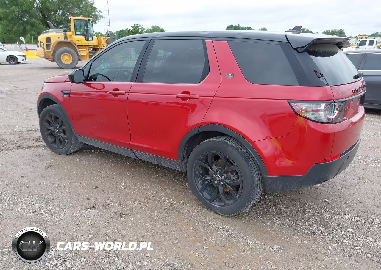 2016 Land Rover Discovery Sport Hse VIN:SALCR2BG9GH626983 - 3
