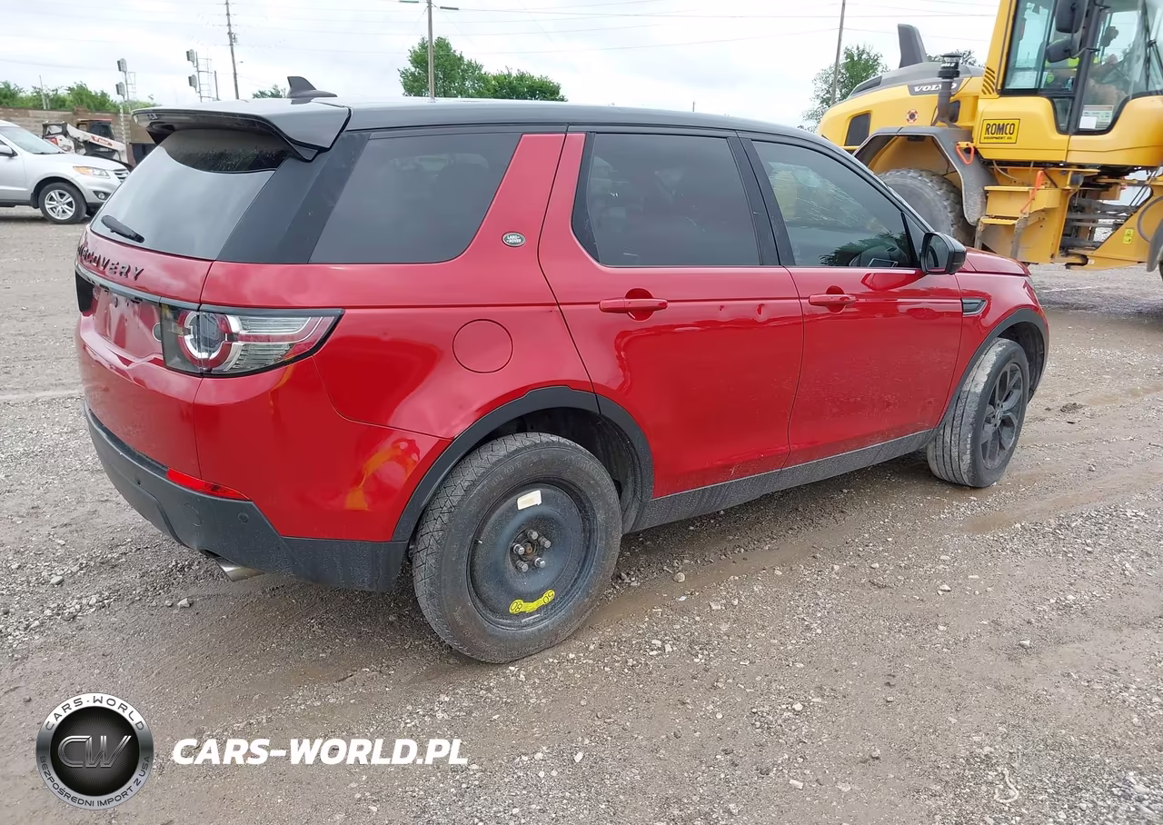 2016 Land Rover Discovery Sport Hse VIN:SALCR2BG9GH626983 - 4
