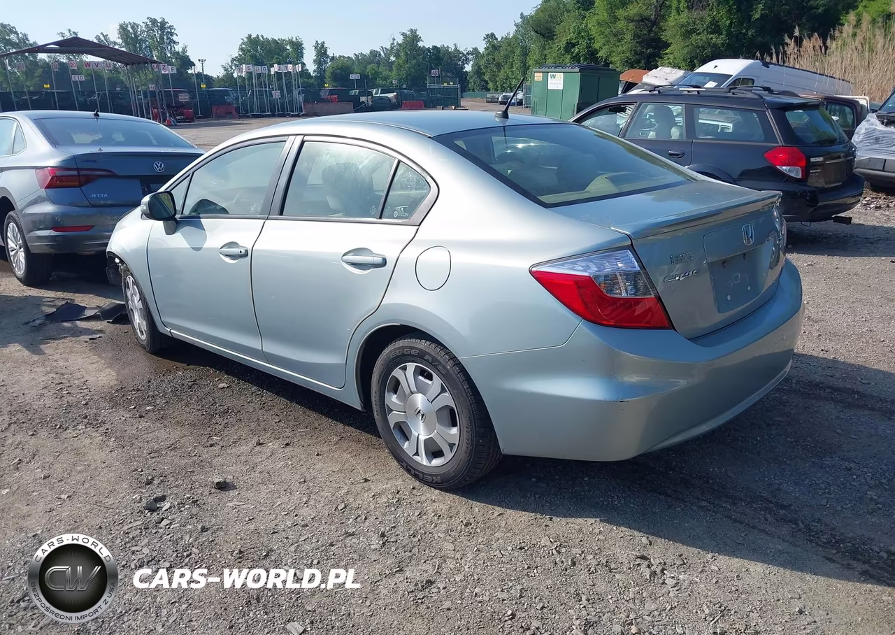 2012 Honda Civic Hybrid VIN:JHMFB4F24CS011420 - 3