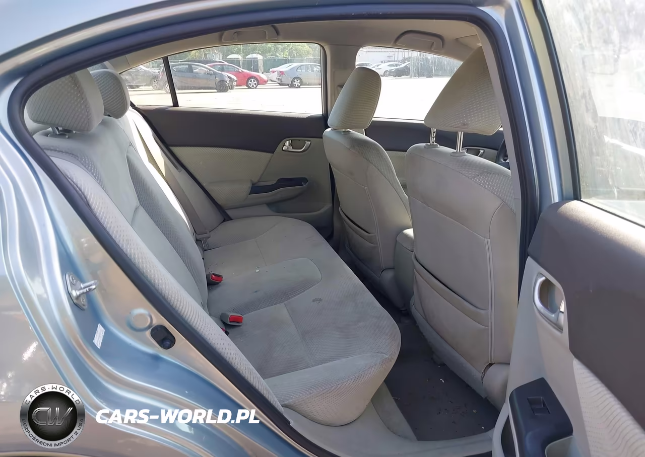 2012 Honda Civic Hybrid VIN:JHMFB4F24CS011420 - 8