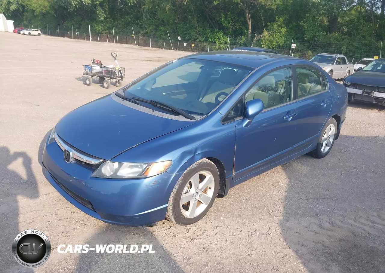 2007 Honda Civic Ex VIN:1HGFA16847L104608 - 2