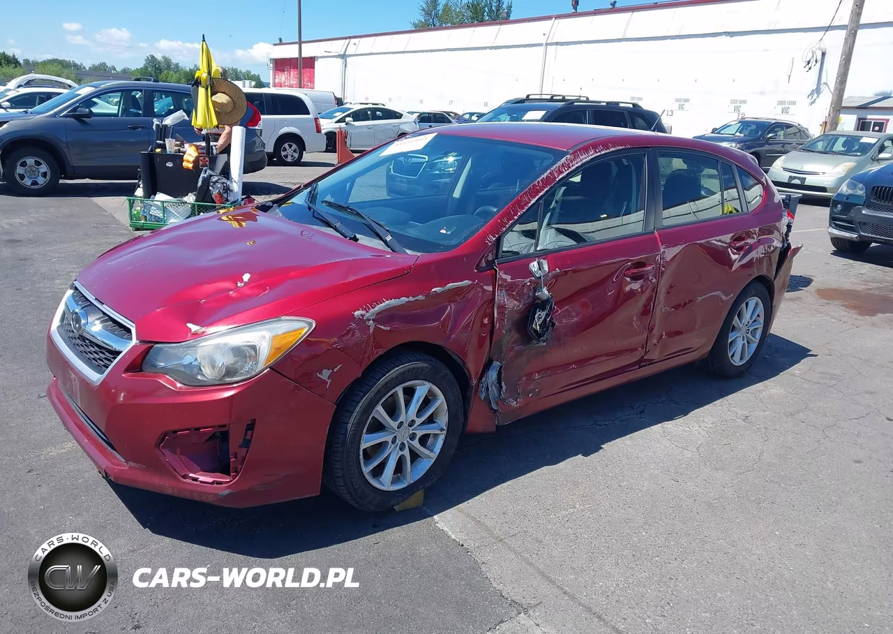 2014 Subaru Impreza 2.0I VIN:JF1GPAA64E8303607 - 2