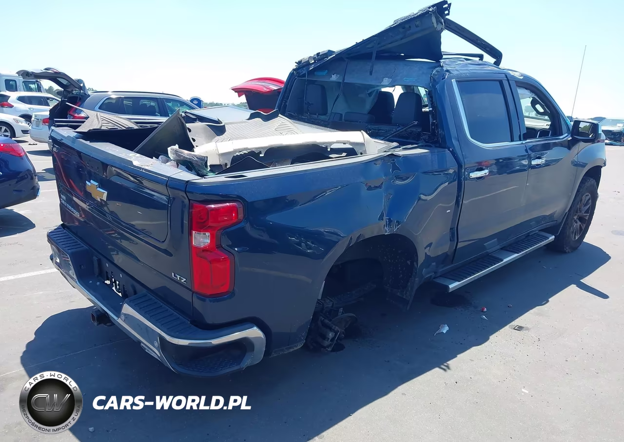 2021 Chevrolet Silverado 1500 4Wd Short Bed Ltz VIN:3GCUYGET6MG293281 - 4