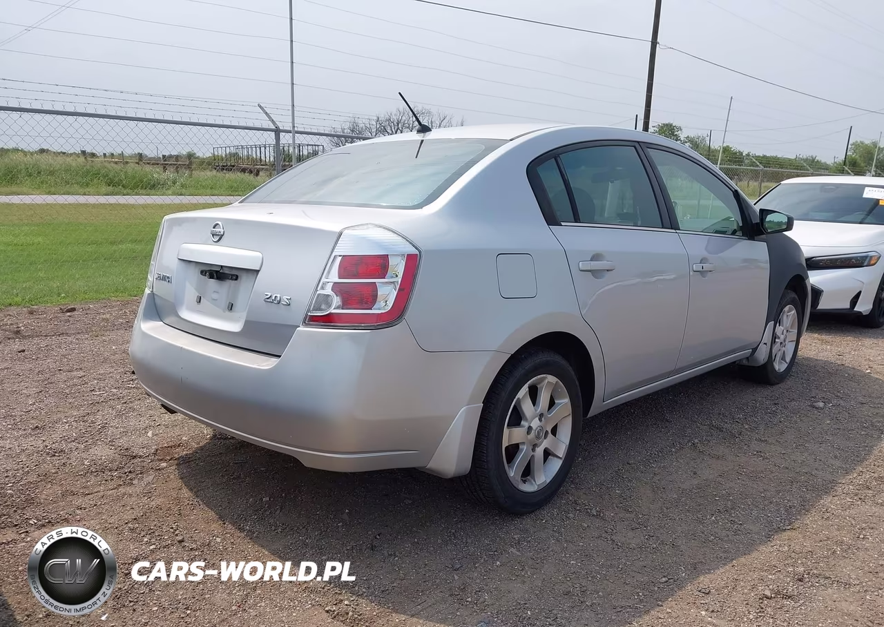 2007 Nissan Sentra 2.0S VIN:3N1AB61E27L635586 - 4