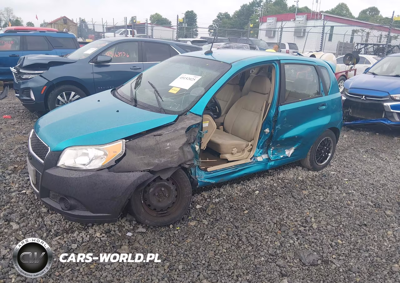 2009 Chevrolet Aveo Lt VIN:KL1TD66EX9B618801 - 2