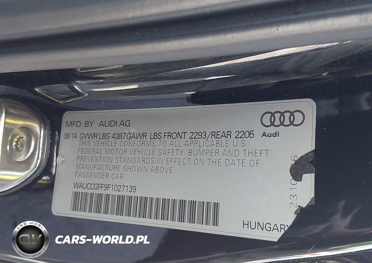 2015 Audi A3 1.8T Premium VIN:WAUCCGFF9F1027139 - 9