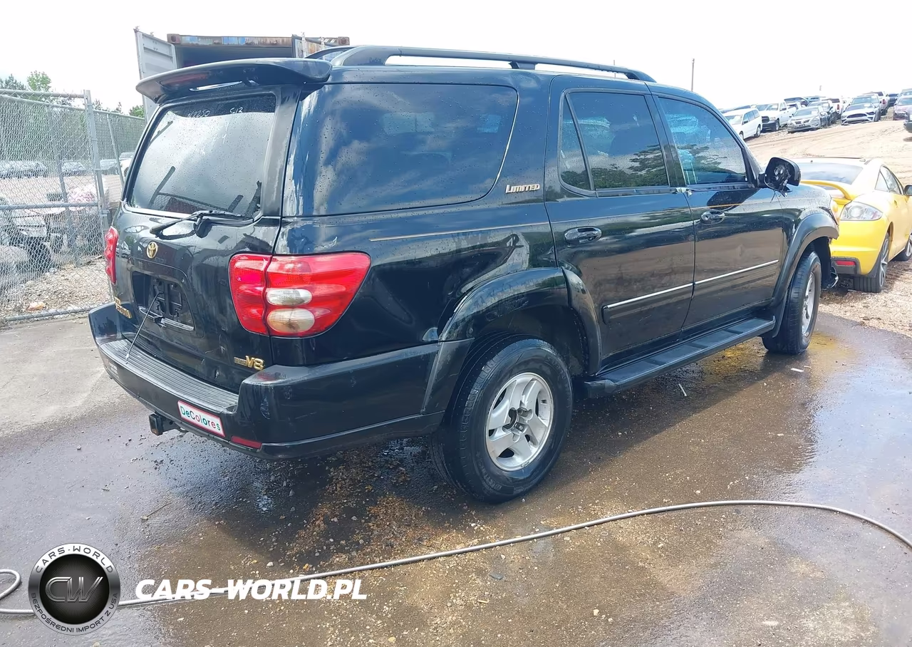 2002 Toyota Sequoia Limited VIN:5TDZT38A52S062250 - 4
