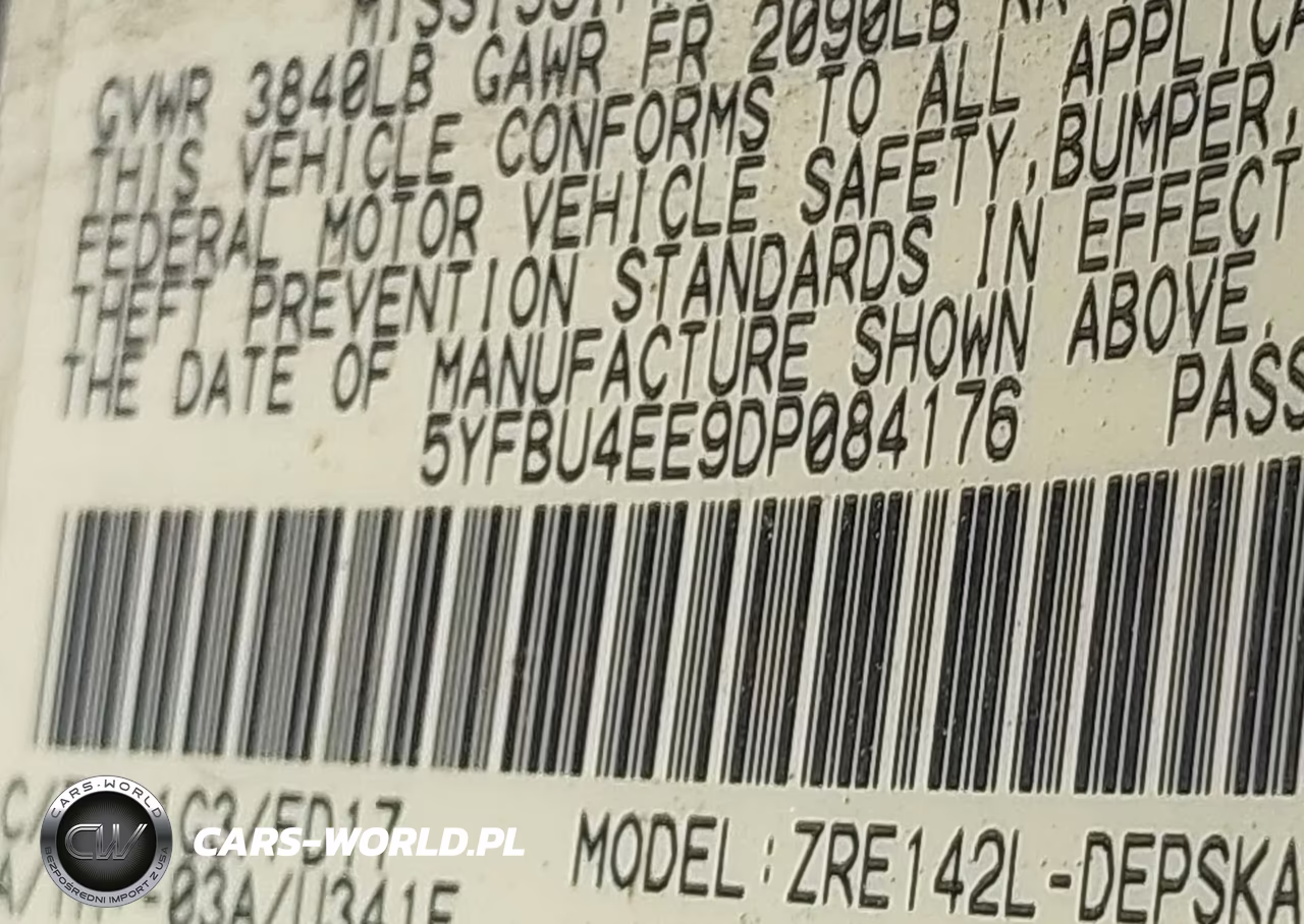 2013 Toyota Corolla S VIN:5YFBU4EE9DP084176 - 9