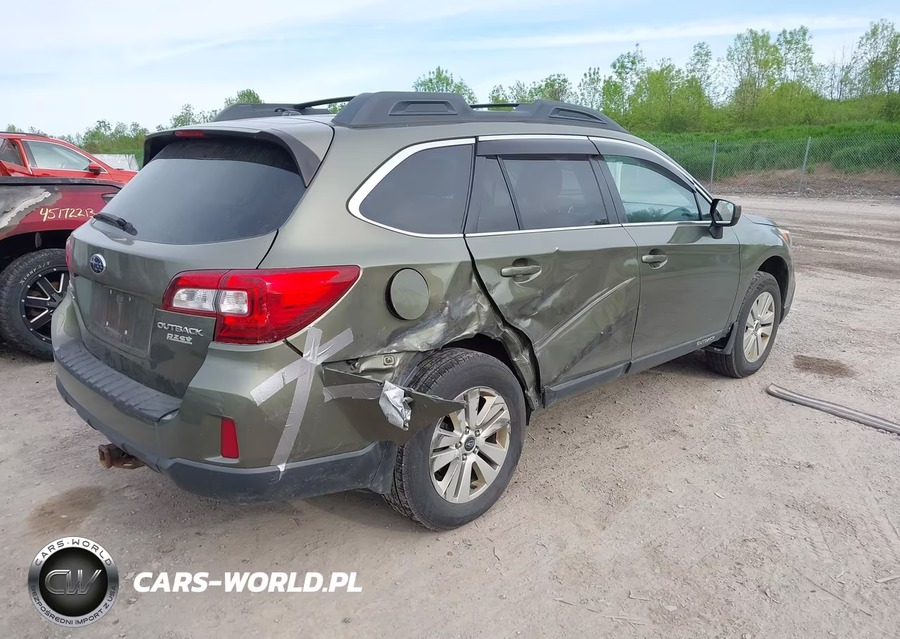 2015 Subaru Outback 2.5I Premium VIN:4S4BSACC9F3316109 - 4