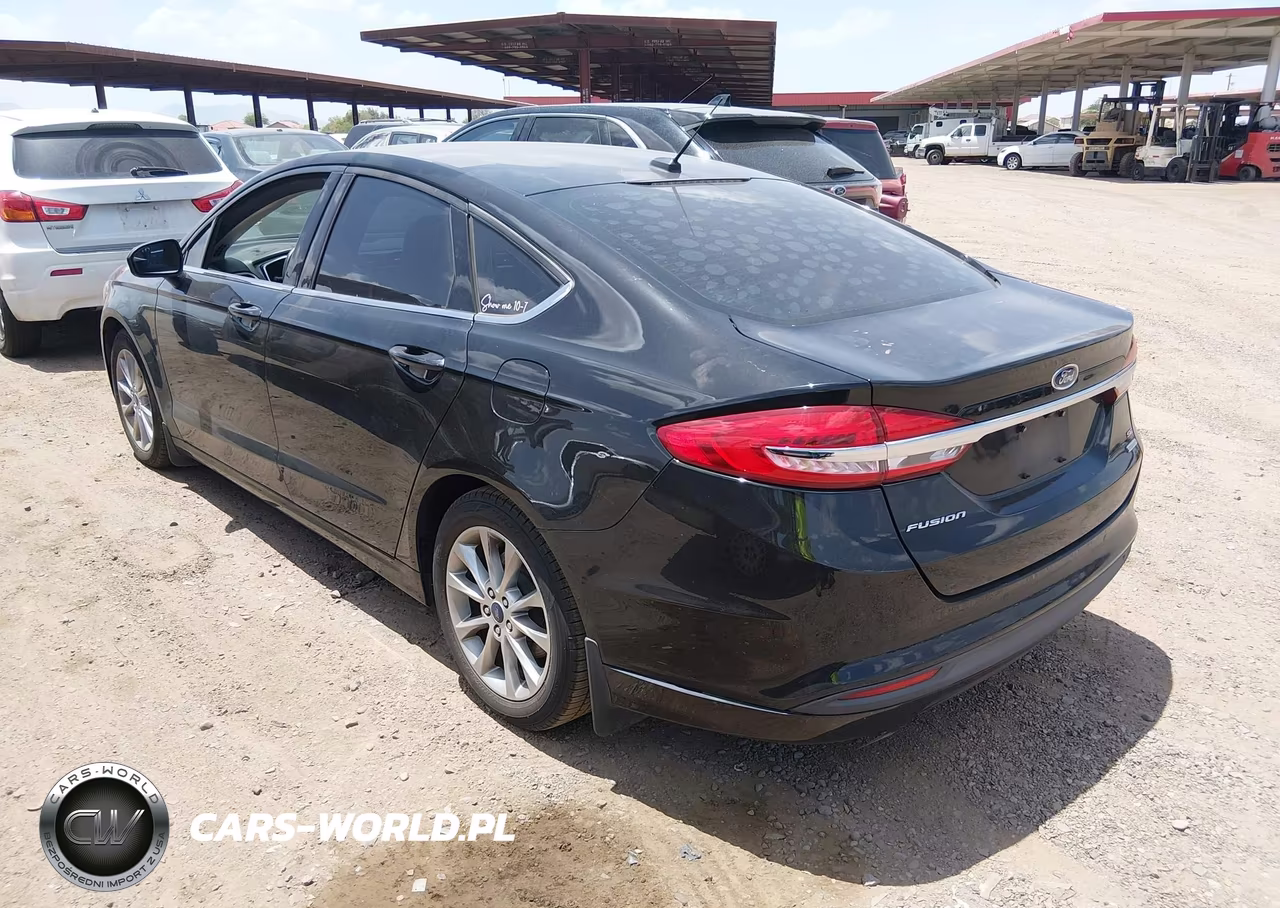 2017 Ford Fusion Se VIN:3FA6P0HD7HR380064 - 3