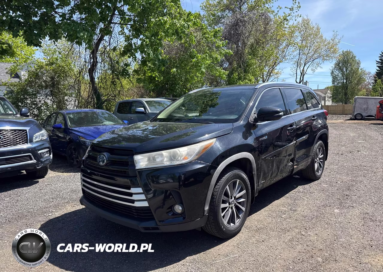 2017 Toyota Highlander Hybrid Xle VIN:5TDJGRFH3HS023332 - 2