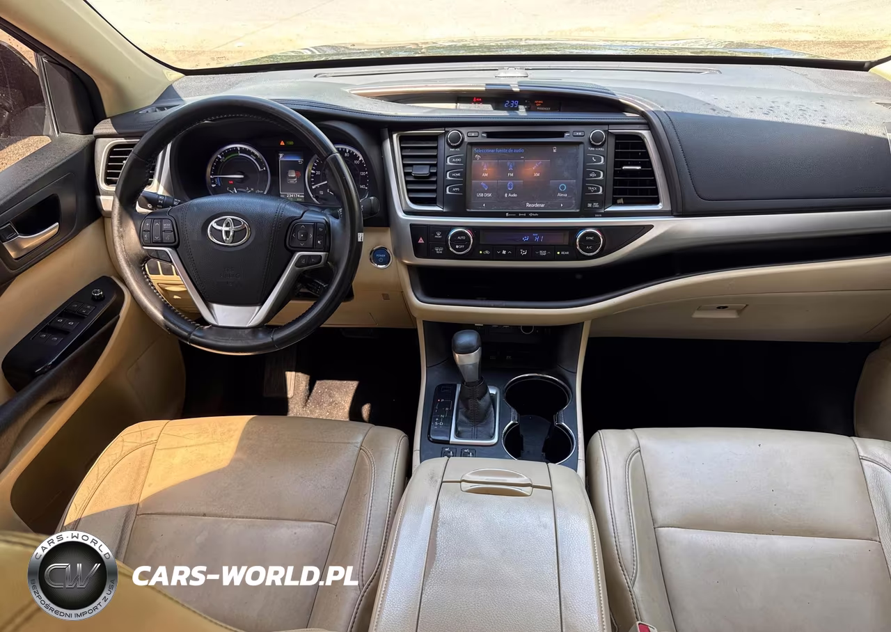 2017 Toyota Highlander Hybrid Xle VIN:5TDJGRFH3HS023332 - 8