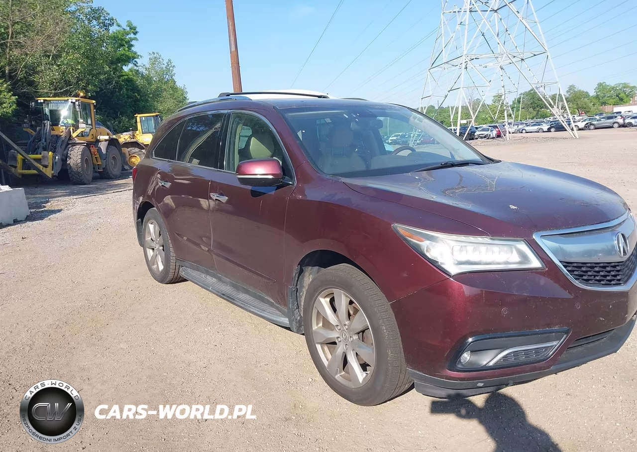 2014 Acura Mdx Advance Pkg W-Entertainment Pkg