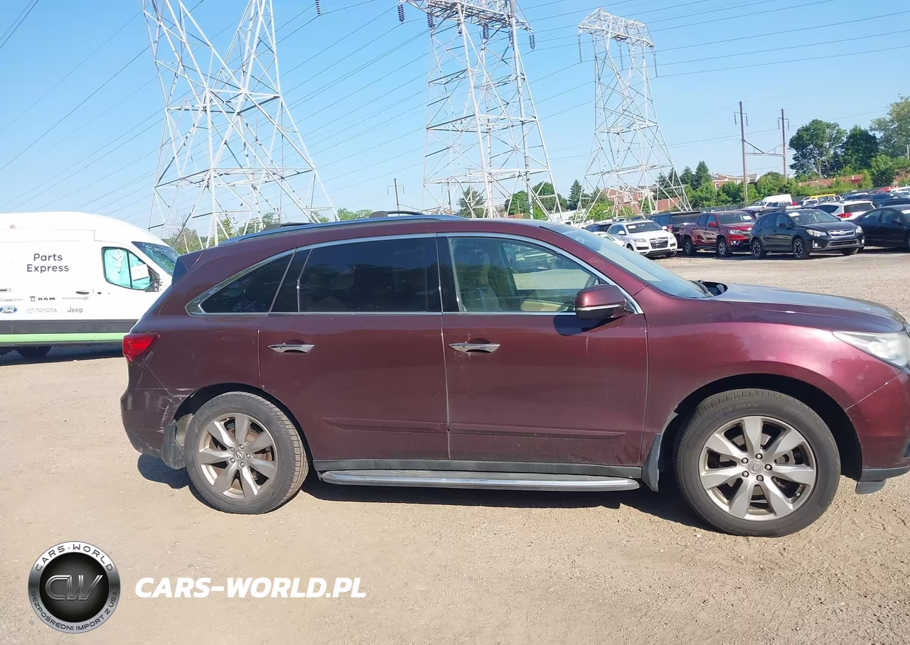 2014 Acura Mdx Advance Pkg W-Entertainment Pkg VIN:5FRYD3H80EB019240 - 14