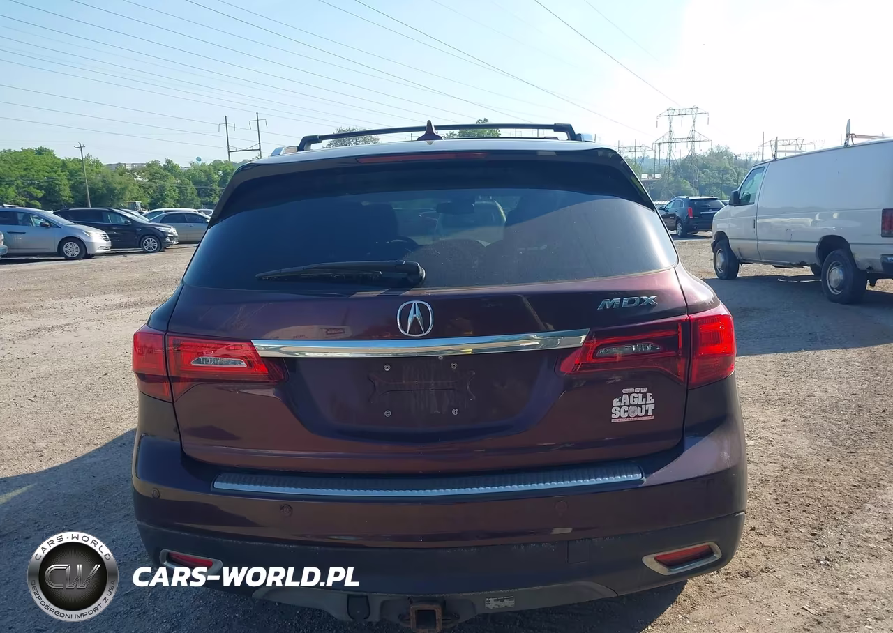 2014 Acura Mdx Advance Pkg W-Entertainment Pkg VIN:5FRYD3H80EB019240 - 17