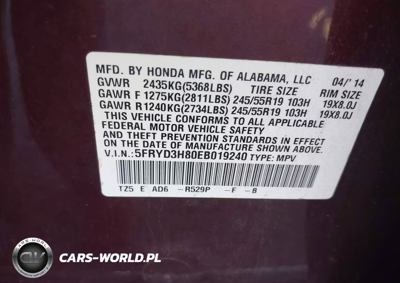 2014 Acura Mdx Advance Pkg W-Entertainment Pkg VIN:5FRYD3H80EB019240 - 9