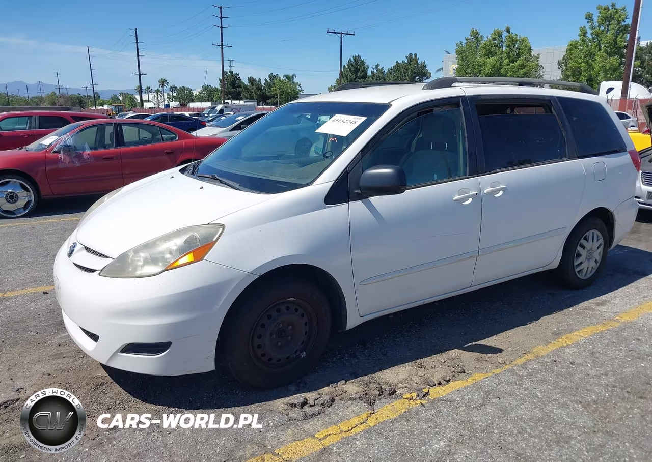 2007 Toyota Sienna Le VIN:5TDZK23CX7S001683 - 2