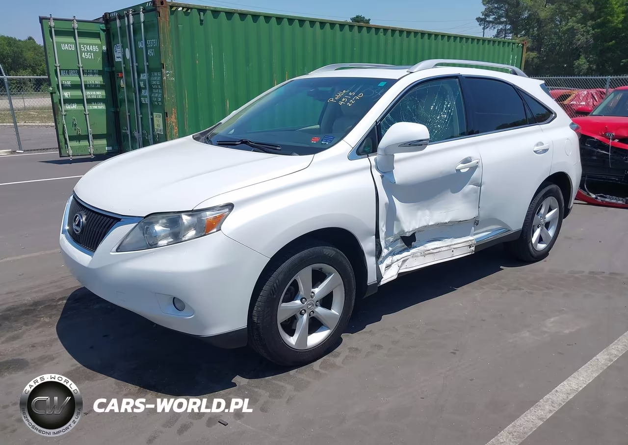 2010 Lexus Rx 350 VIN:2T2BK1BA9AC026985 - 2