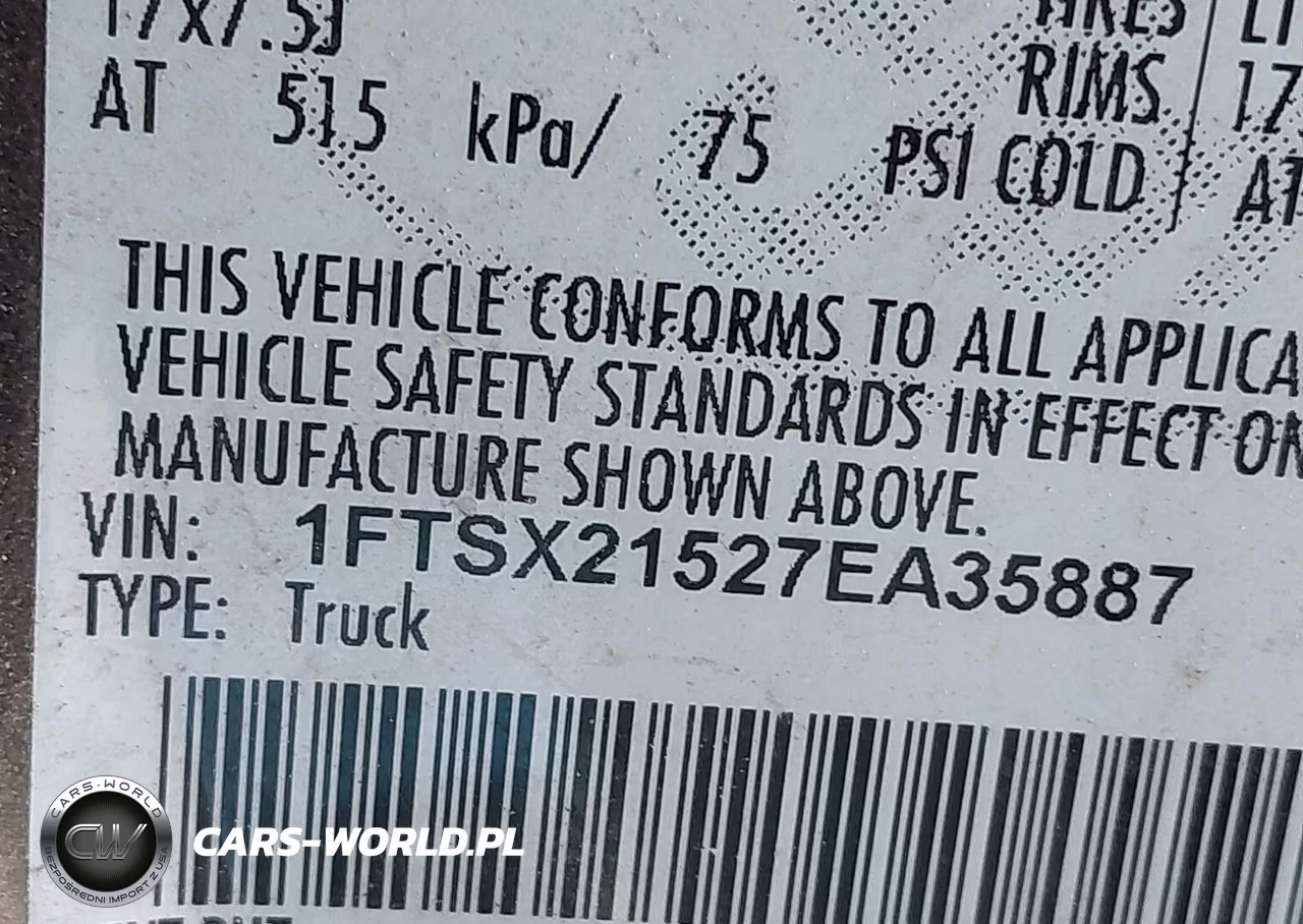 2007 Ford F-250 Lariat-Xl-Xlt VIN:1FTSX21527EA35887 - 9