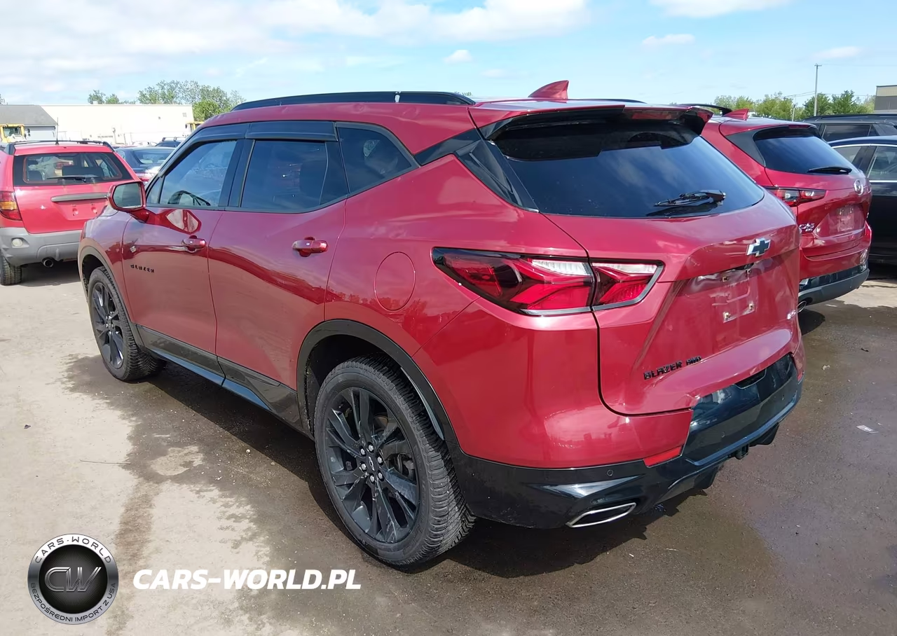 2020 Chevrolet Blazer Awd Rs VIN:3GNKBKRS3LS591769 - 3