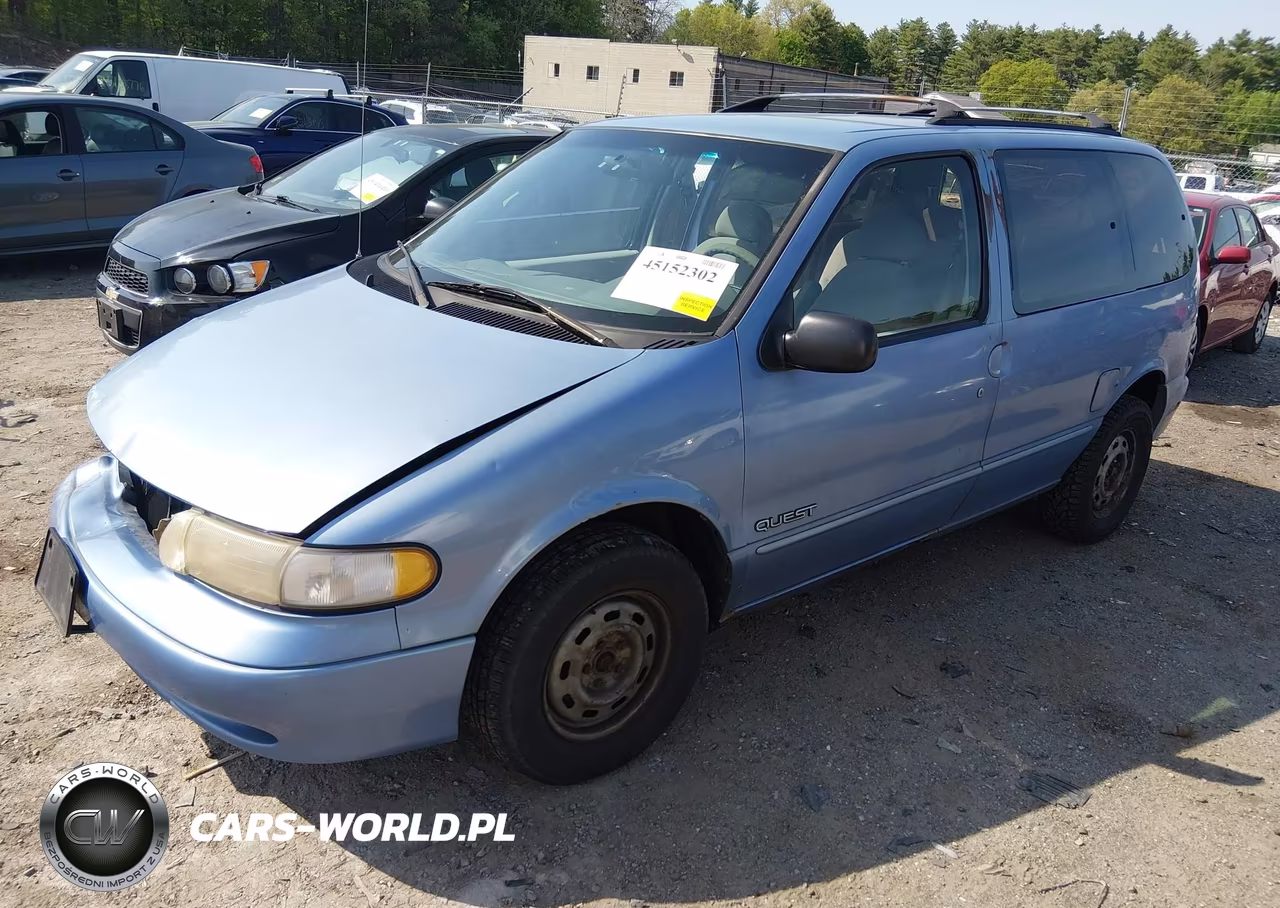 1997 Nissan Quest Gxe-Xe VIN:4N2DN1118VD839231 - 2
