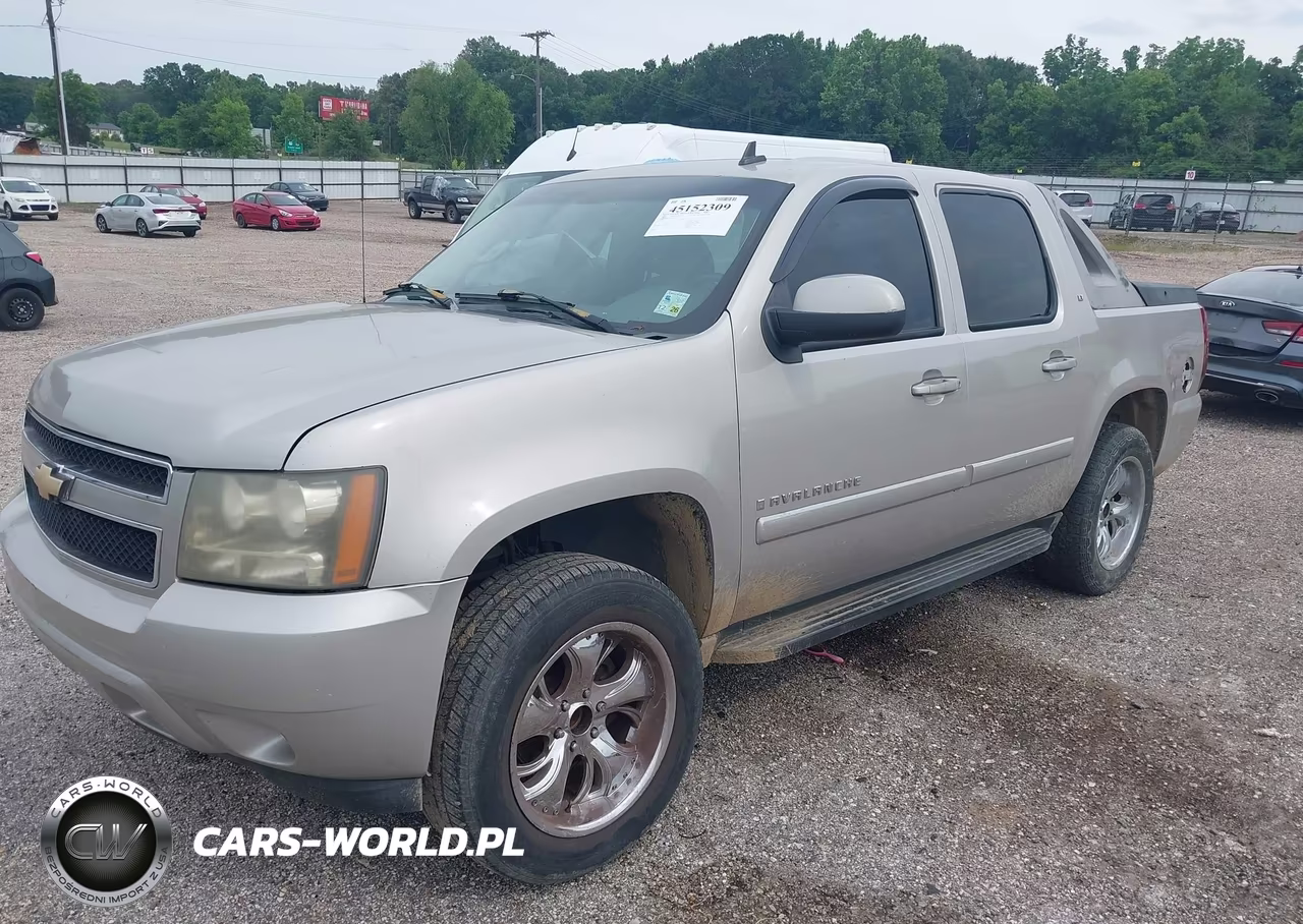 2007 Chevrolet Avalanche 1500 Lt VIN:3GNEC12J47G135522 - 2