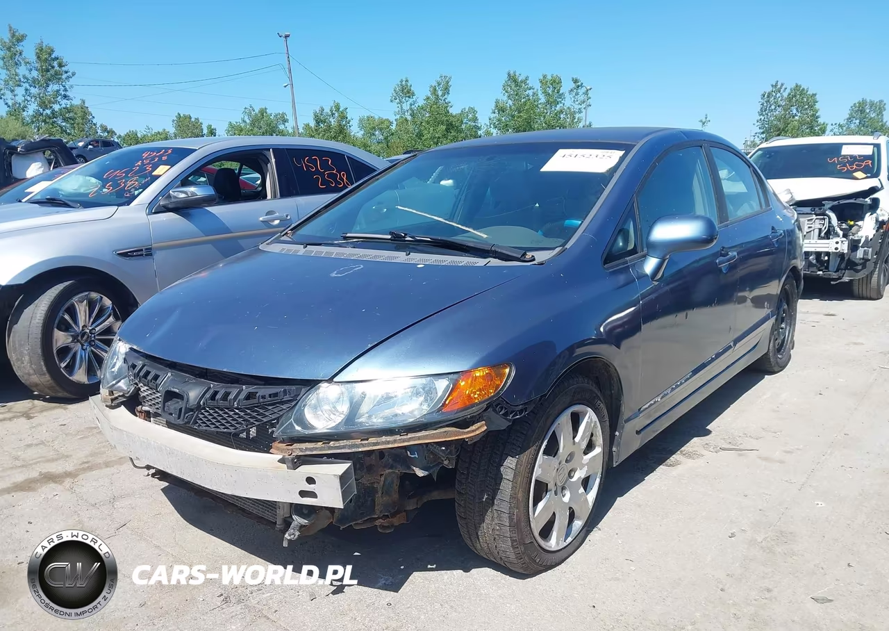 2009 Honda Civic Lx VIN:19XFA16579E045411 - 2
