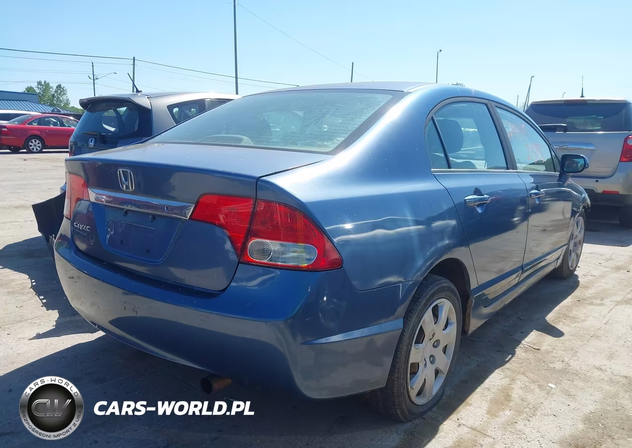 2009 Honda Civic Lx VIN:19XFA16579E045411 - 4