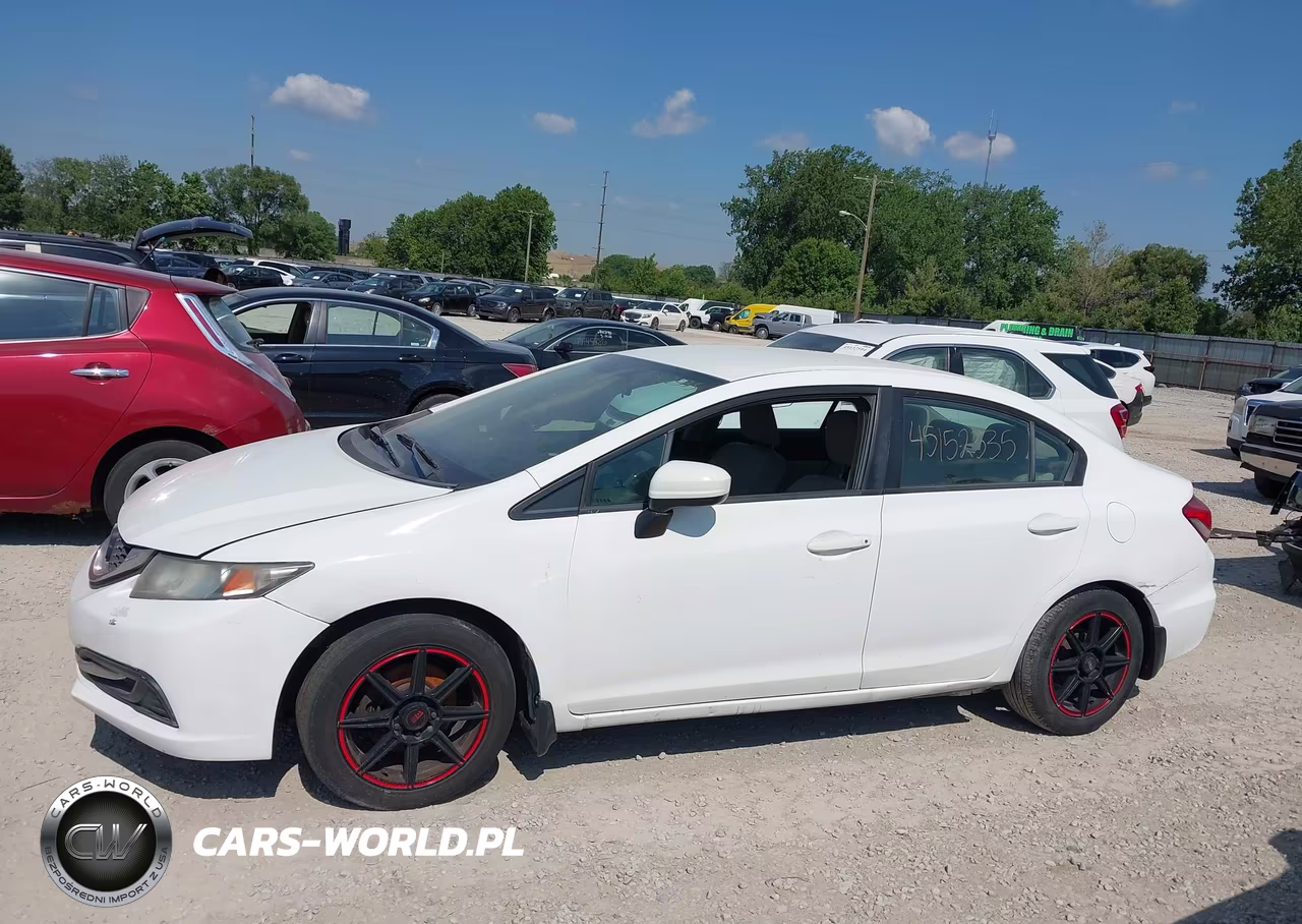 2015 Honda Civic Lx VIN:19XFB2F58FE100415 - 14