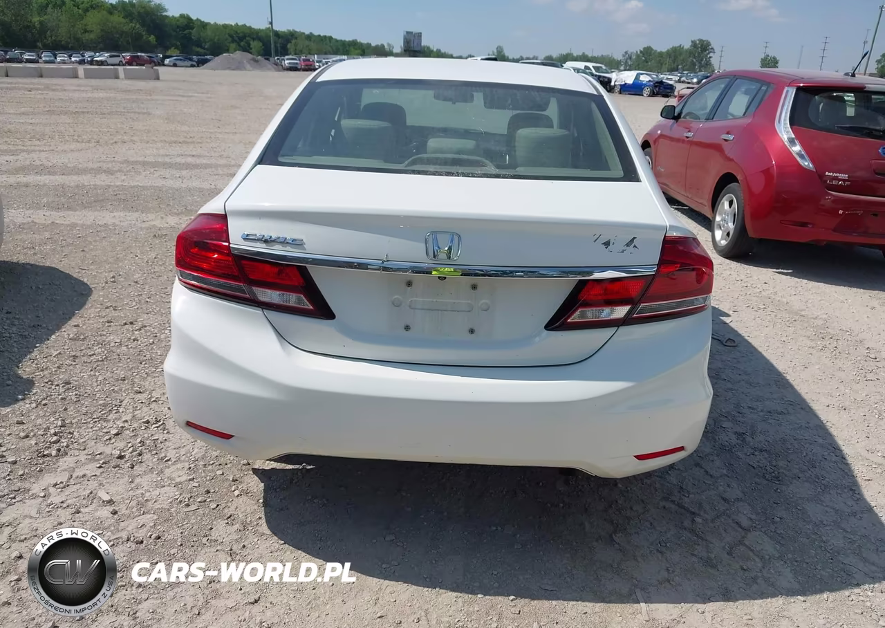 2015 Honda Civic Lx VIN:19XFB2F58FE100415 - 16