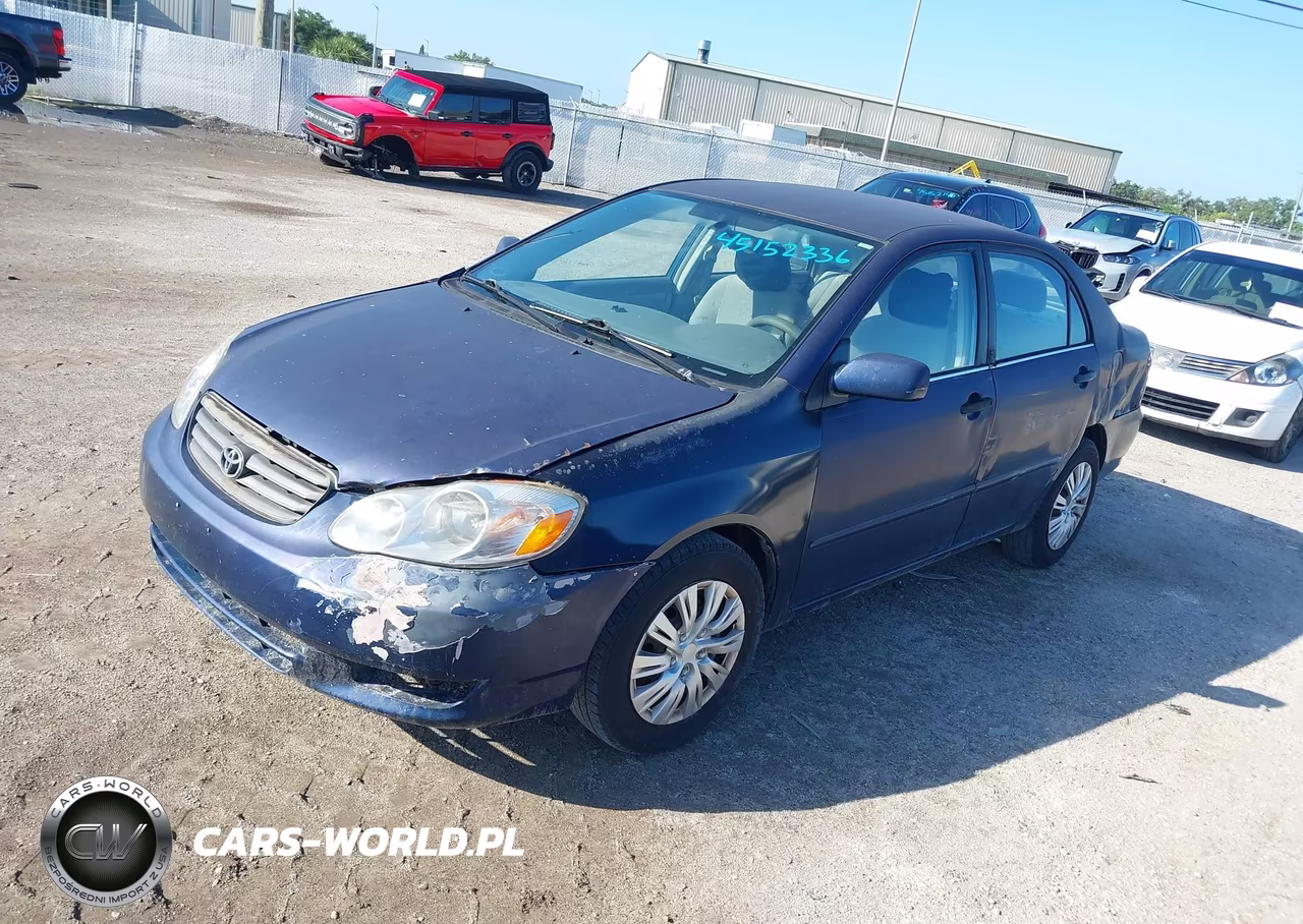 2004 Toyota Corolla Le VIN:1NXBR32E04Z241768 - 2