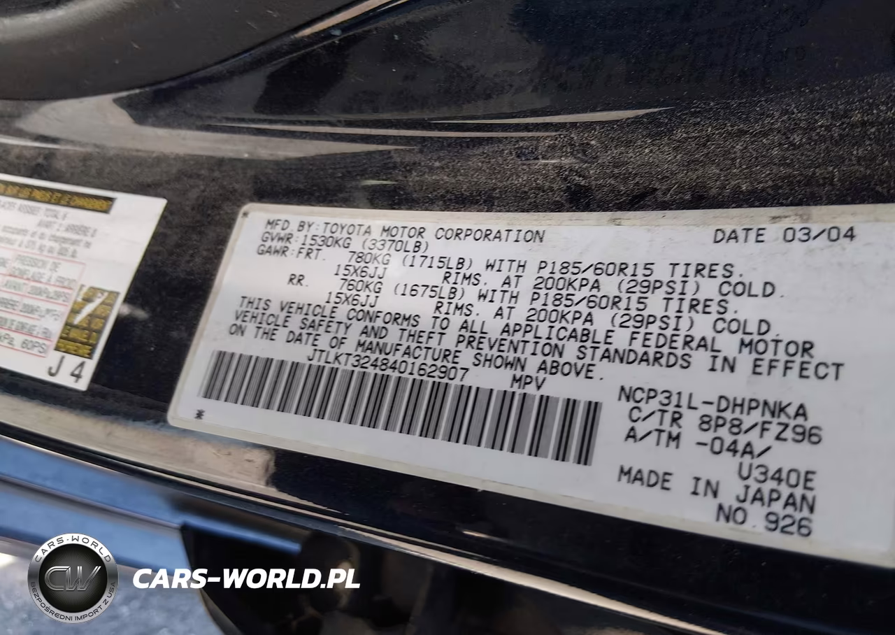 2004 Scion Xb VIN:JTLKT324840162907 - 9
