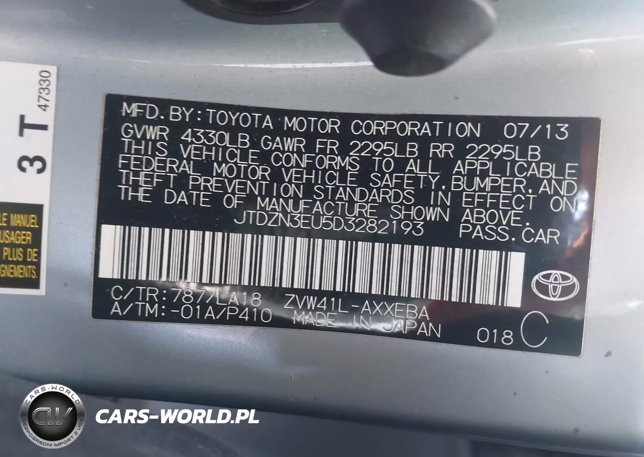 2013 Toyota Prius V Five VIN:JTDZN3EU5D3282193 - 9