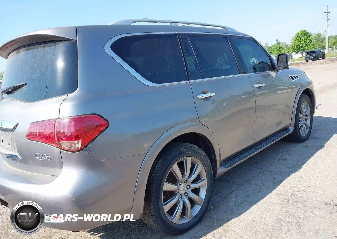 2011 Infiniti Qx56 VIN:JN8AZ2NC3B9302233 - 4