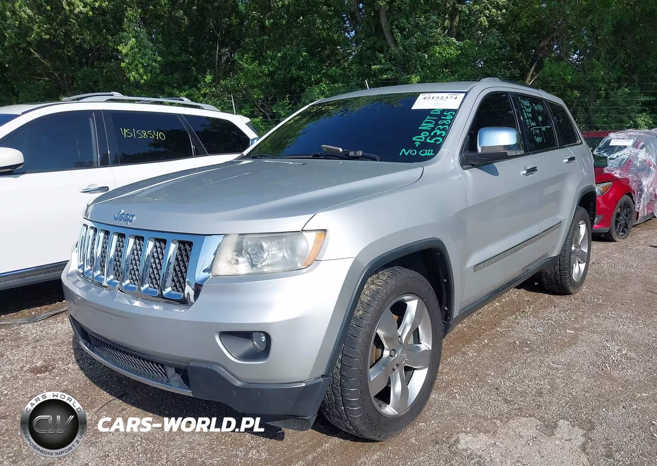 2012 Jeep Grand Cherokee Overland VIN:1C4RJECT5CC247136 - 2